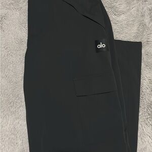 ALO Yoga Black Wide Leg Pants